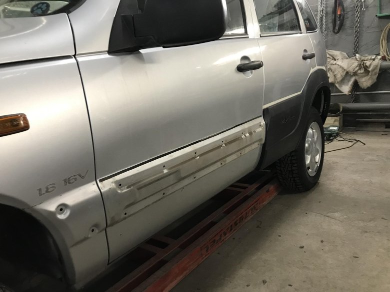 Обвес бертоне на ниву шевроле