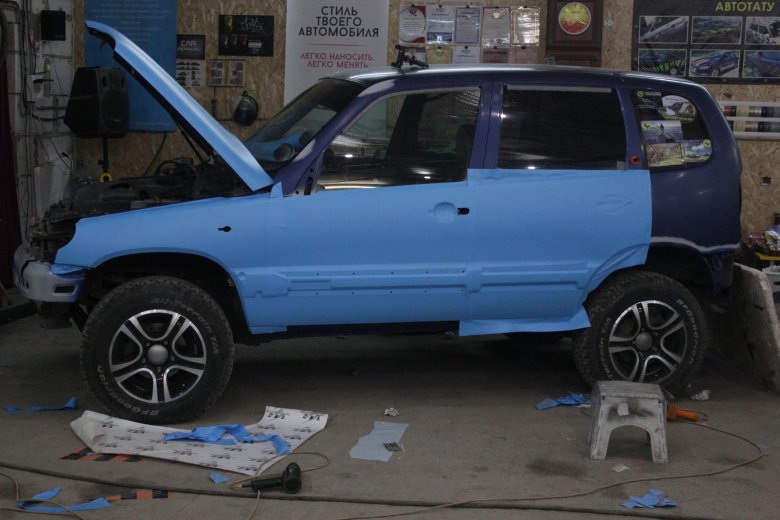 Нива шевроле обвес