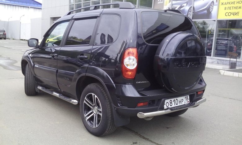 Chevrolet niva обвес