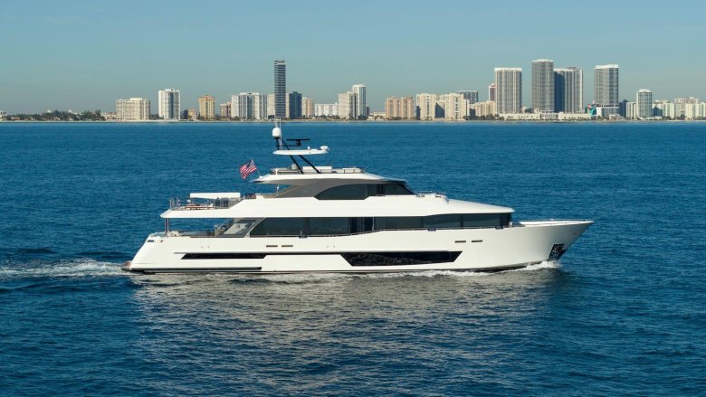 Charter yacht