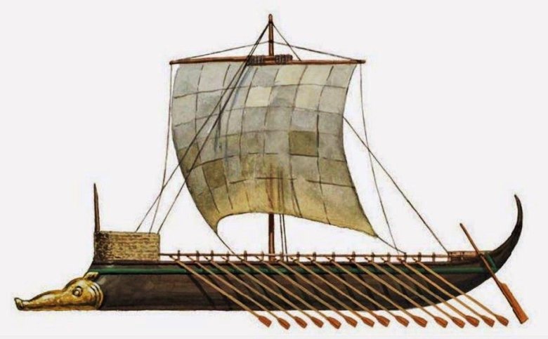 Корабли древнего крита