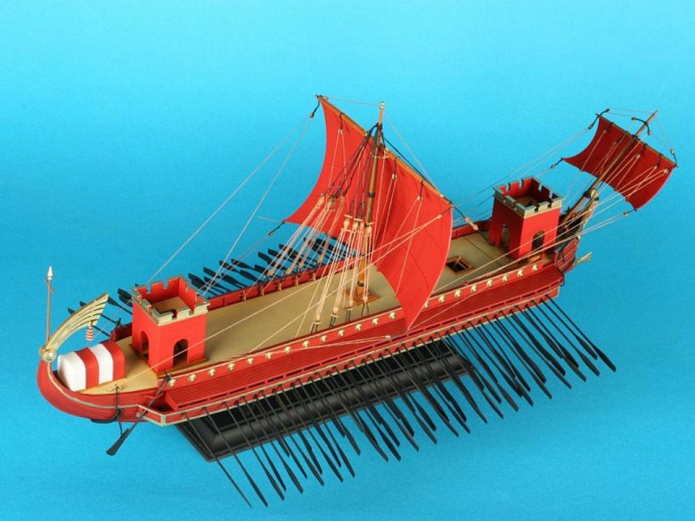 Римская императорская трирема 1/72 звезда