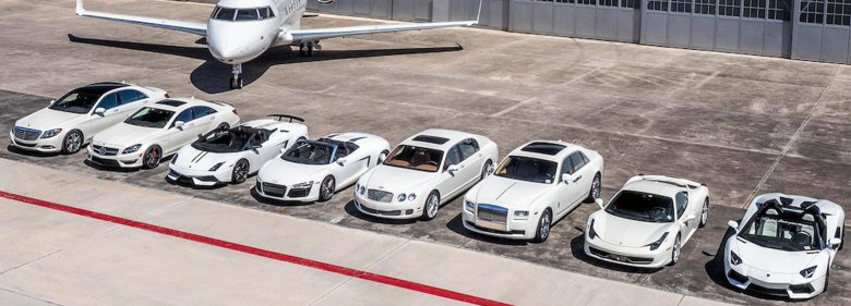 Автопарк дорогих машин