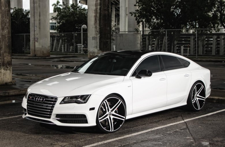Audi a7 2017 белая