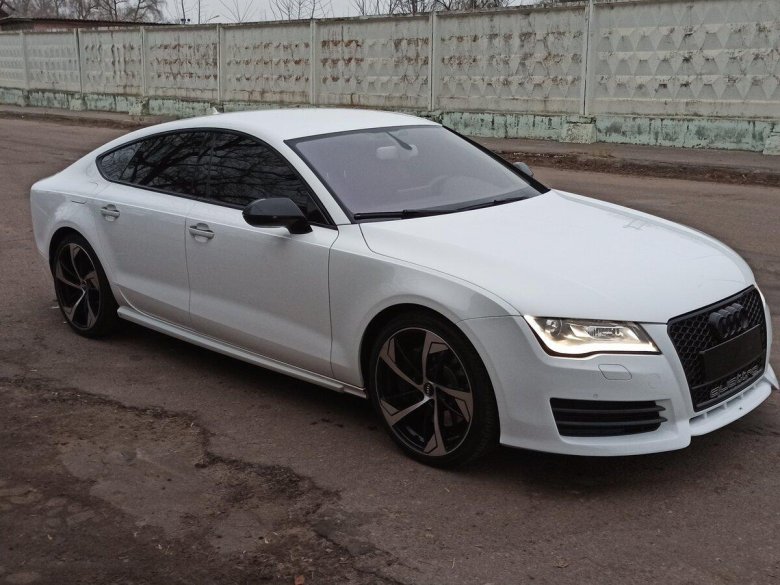 Ауди а7 белая