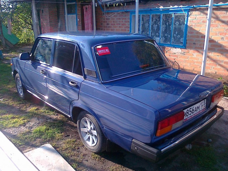 Ваз 2107 синий