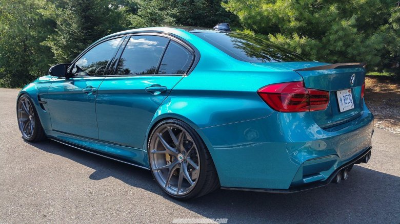 Bmw m3 f80 atlantis blue
