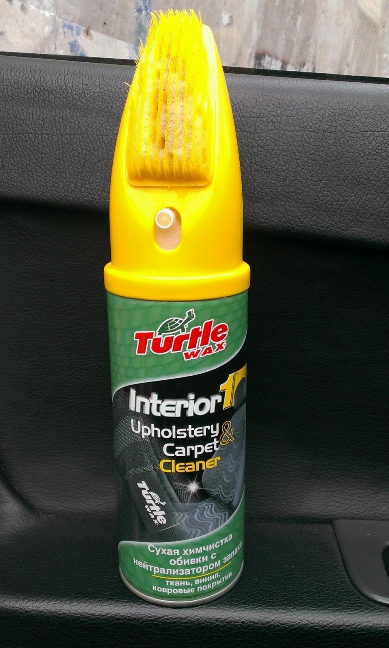 Turtle wax interior 1 сухая химчистка