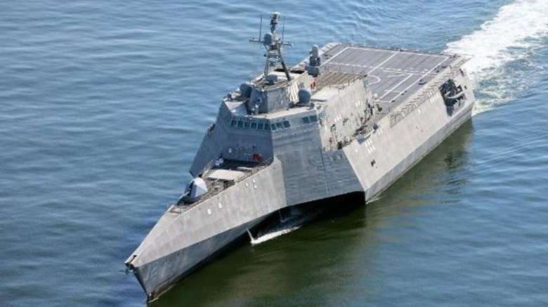 Корабль вмс сша uss lcs-2