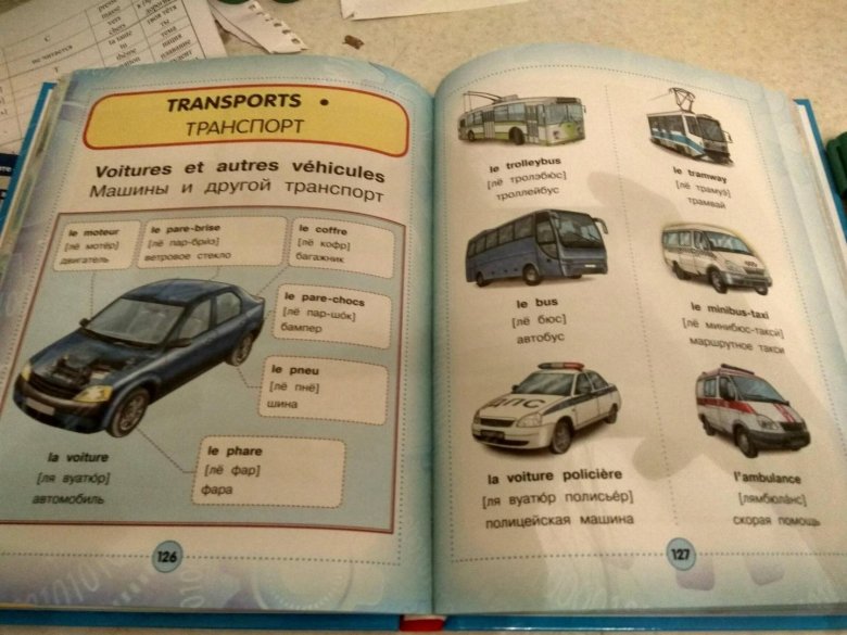 Автомобиль для словарь