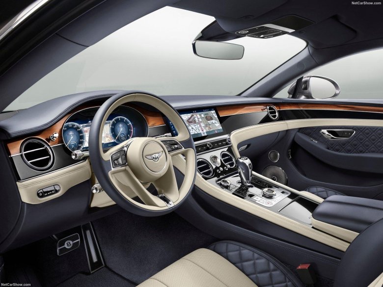 Bentley continental gt 2019 interior