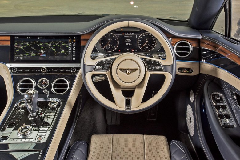 Bentley continental gt 2022 interior