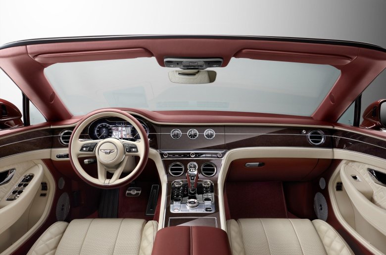 Bentley continental gt салон