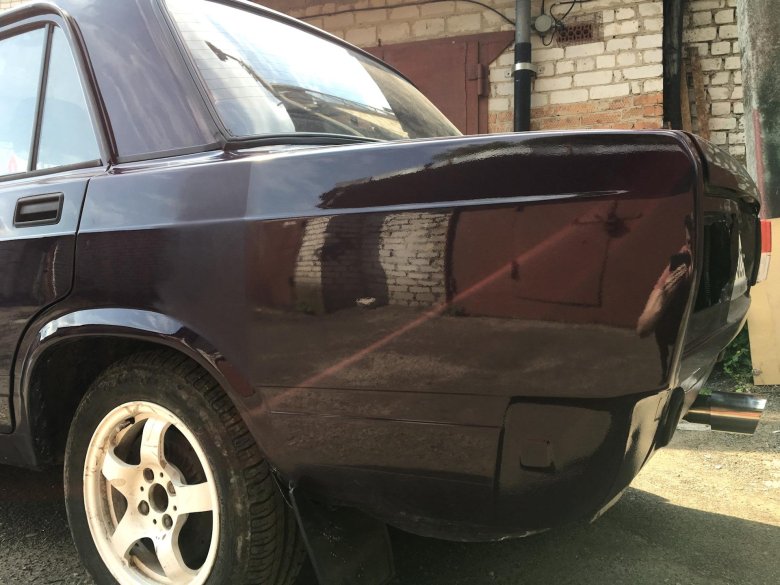 Ваз 2107 баклажан 107 краска