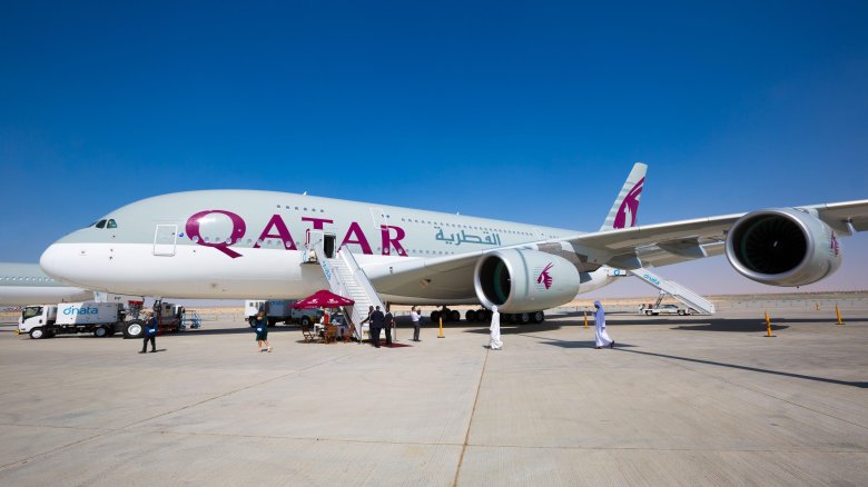 Qatar airways a380