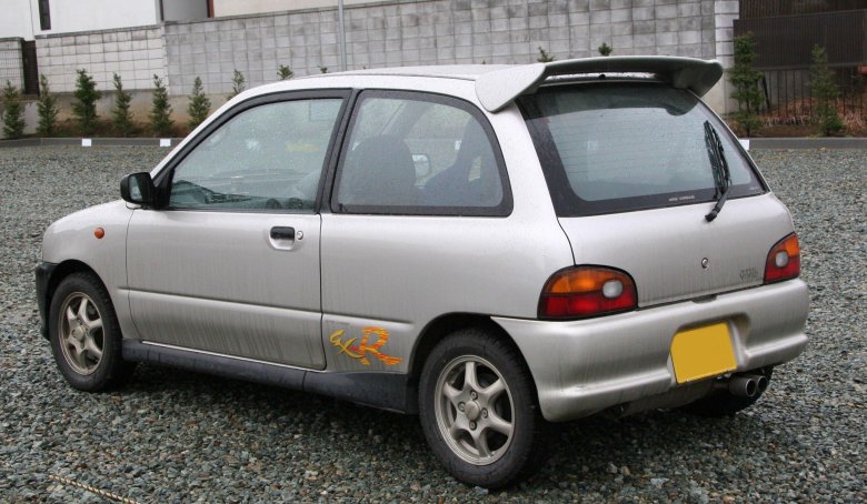 Subaru vivio 1992 1998