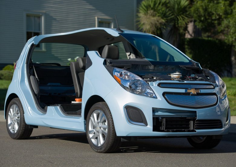 Chevrolet spark электромобиль