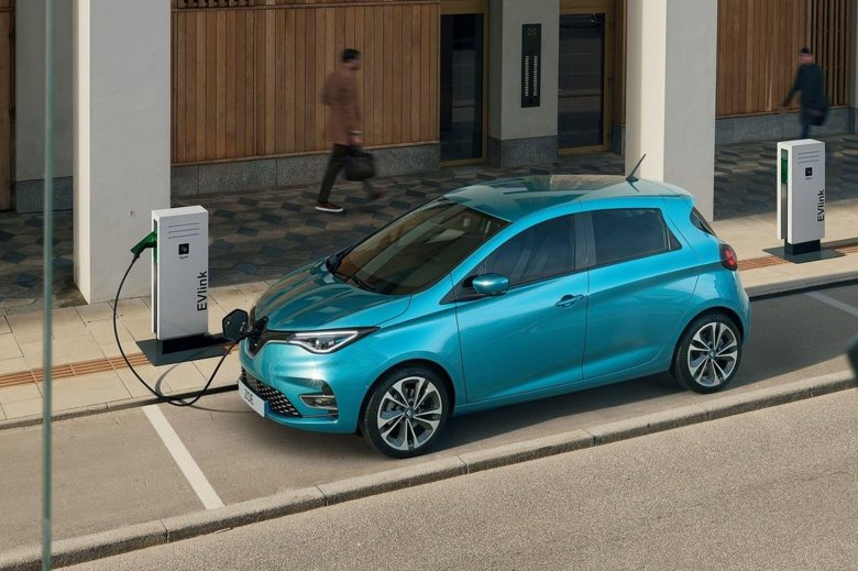 Renault zoe электромобиль