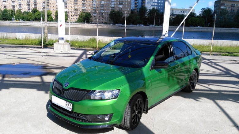 Шкода рапид рестайлинг 2017