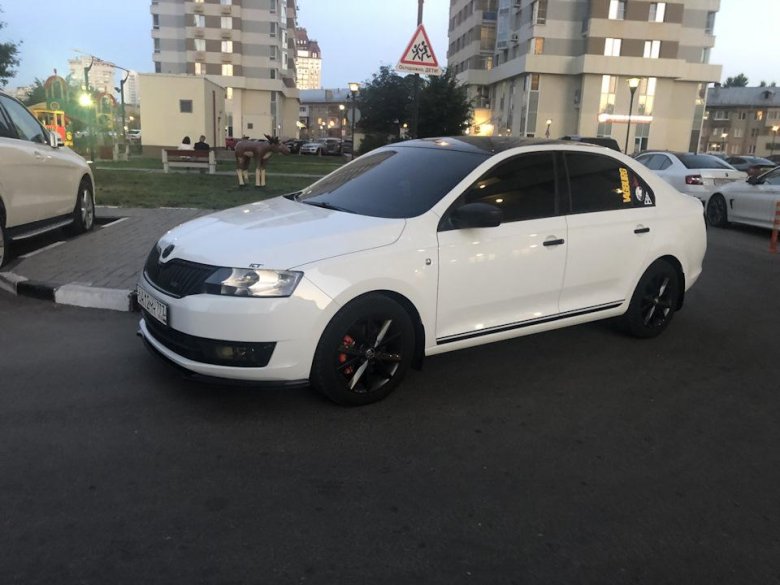 Стайлинг шкода рапид