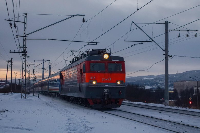 Электровоз эп1 кандалакша