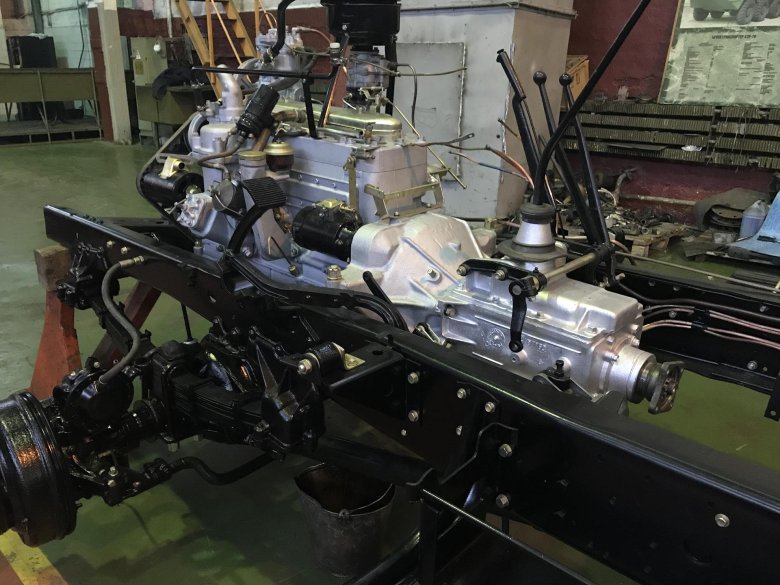 Трансмиссия газ 69