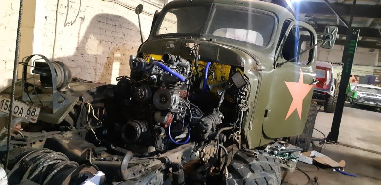 Зил с двумя двигателями