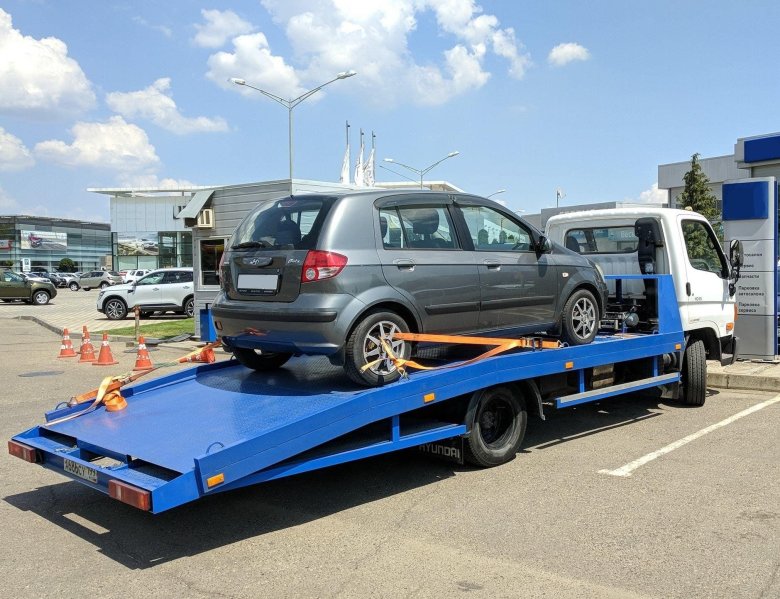 Эвакуатор с лебедкой