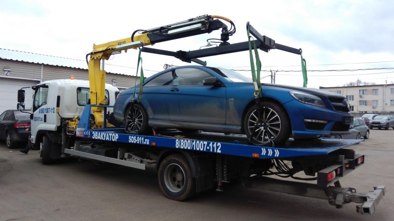 Эвакуатор с манипулятором