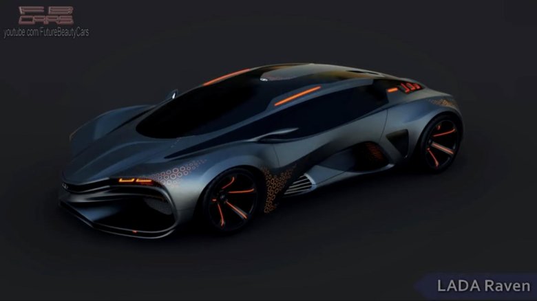 Суперкар lada raven