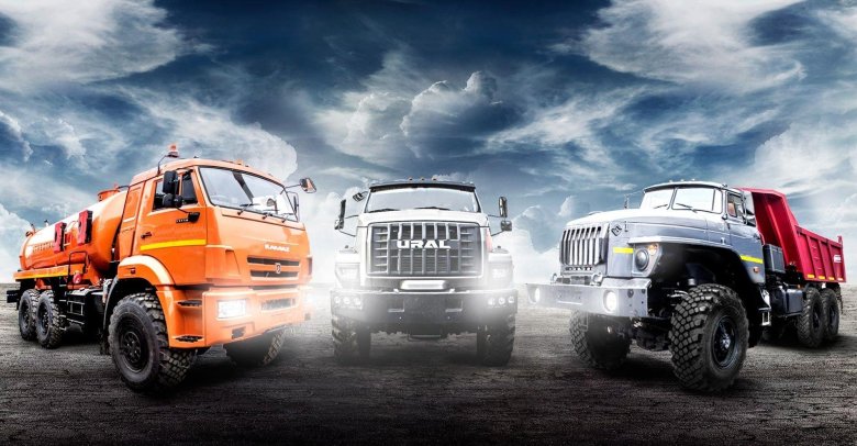 Камаз урал тягач
