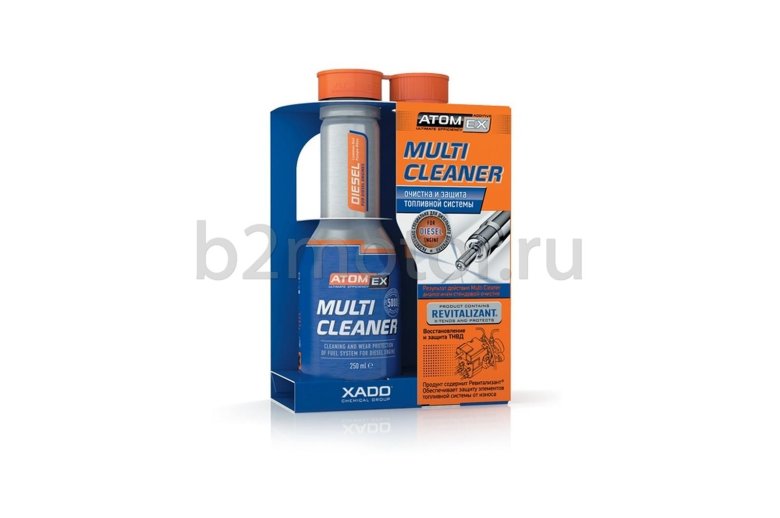 Очиститель топл. сист. atomex multi cleaner 250мл.