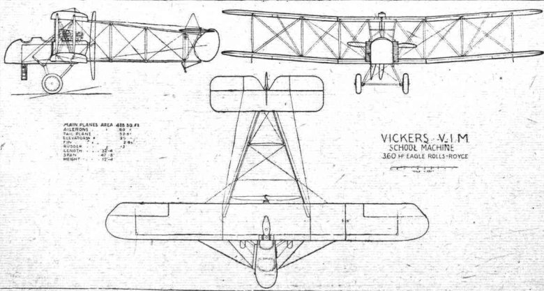 Виккерс вими самолет
