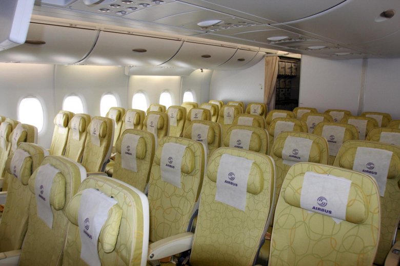 Аэробус 380 салон