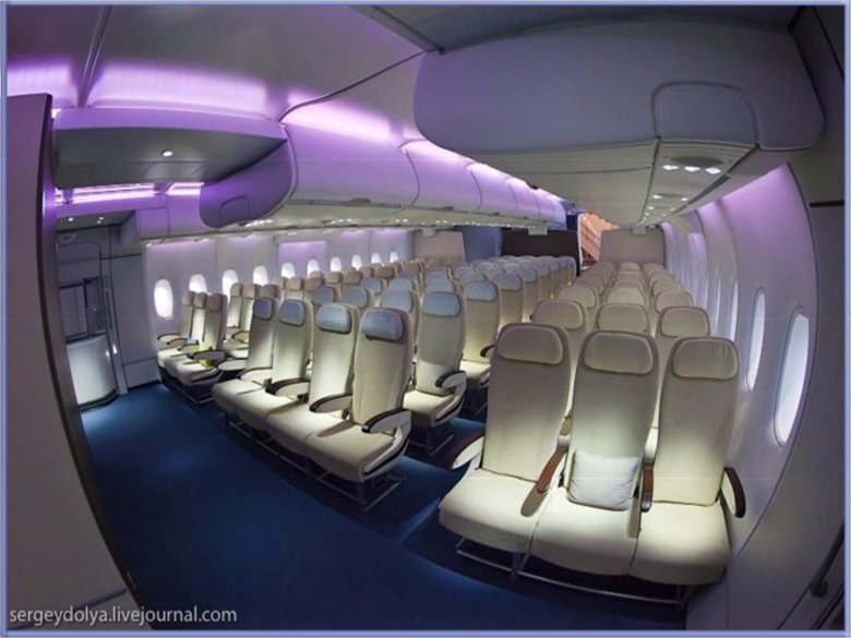 Аэробус а 380 салон