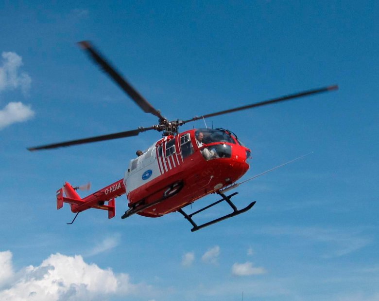 Спасательный вертолет сикорский