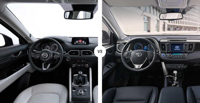 Тойота рав 4 2017 салон