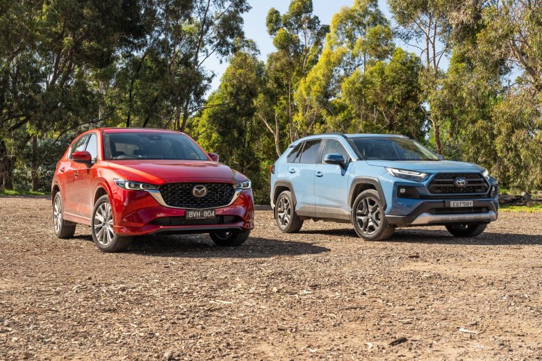 Mazda cx-5 vs toyota rav4
