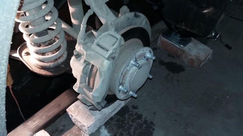 Передние тормоза нива шевроле