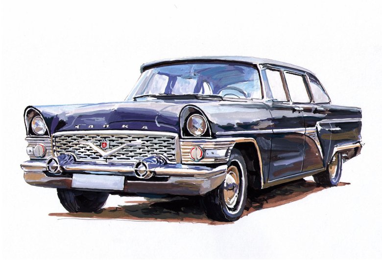 Газ 13м чайка