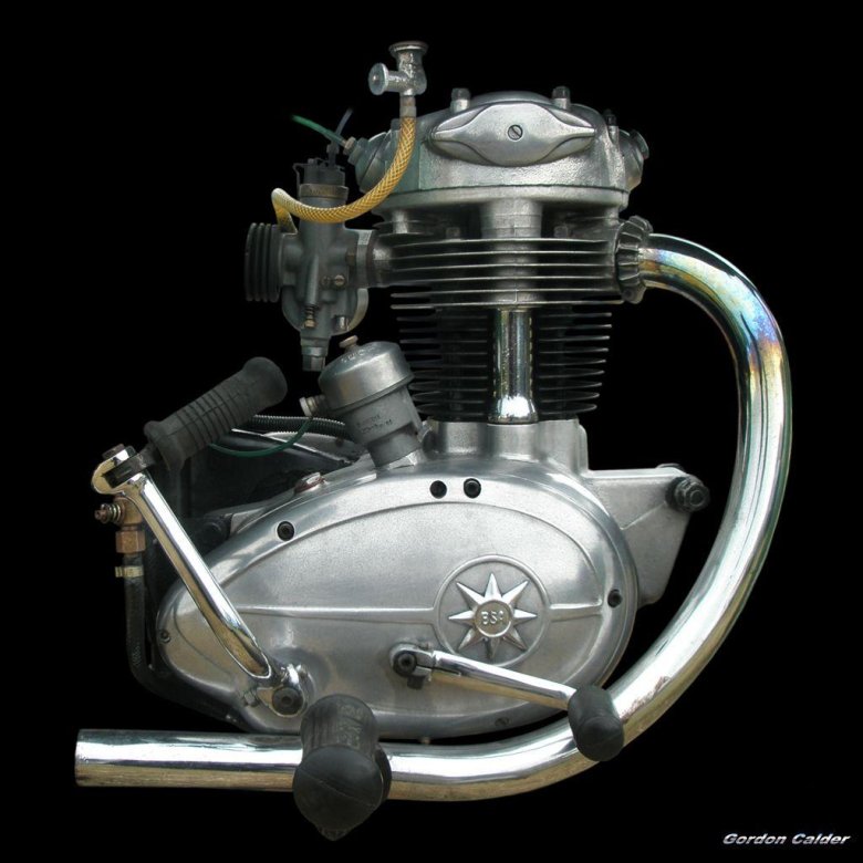 Мотоцикл бса двигатель