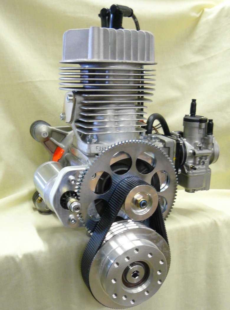 Двухтактный двигатель мотоцикла