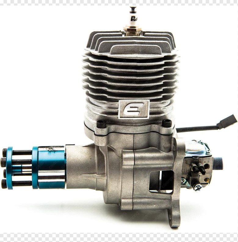 Одноцилиндровый двухтактный двигатель