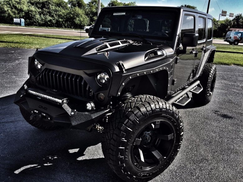 Джип вранглер рубикон черный