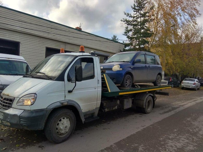 Эвакуатор валдай со сдвижной платформой