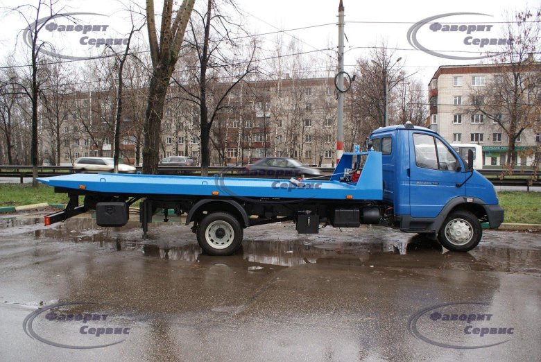 Газель эвакуатор со сдвижной платформой