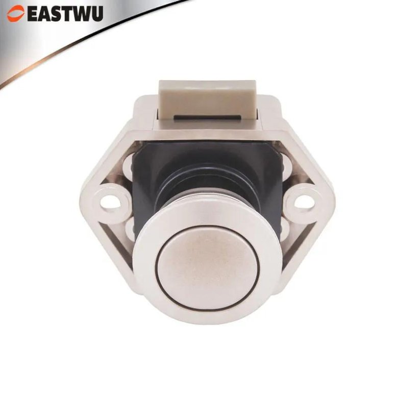 Мебельный замок кнопка push-lock