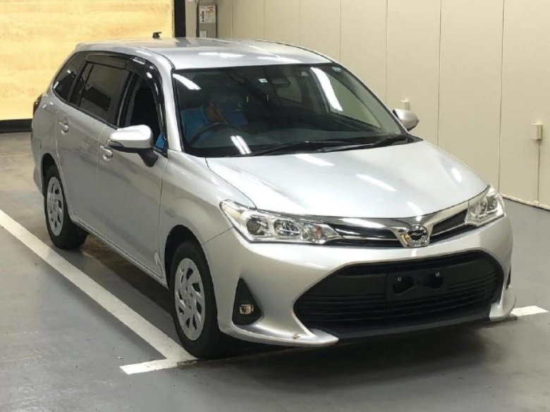 Тойота королла филдер 2017 серебристый