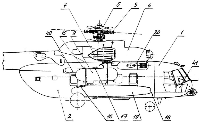 Конструкция вертолета ми-8