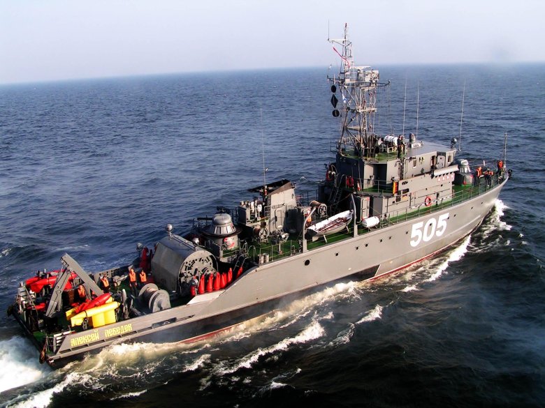 Базовый тральщик проекта 1265 яхонт